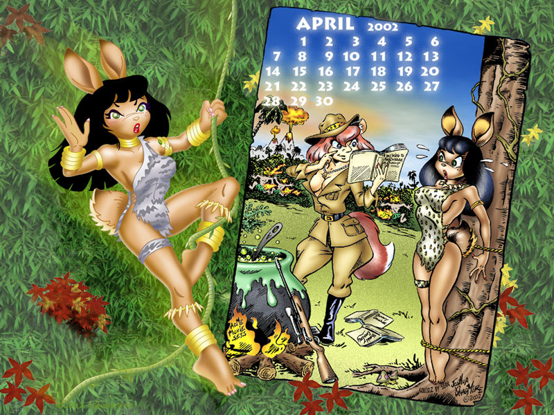 April 2002 Calendar
