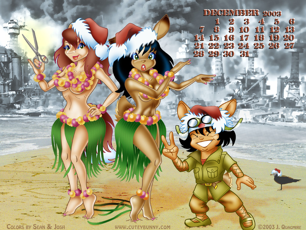 Dec 2003 Pearl Harbor Day Calendar