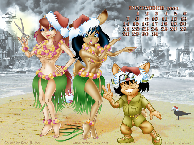 Dec 2003 Pearl Harbor Day Calendar