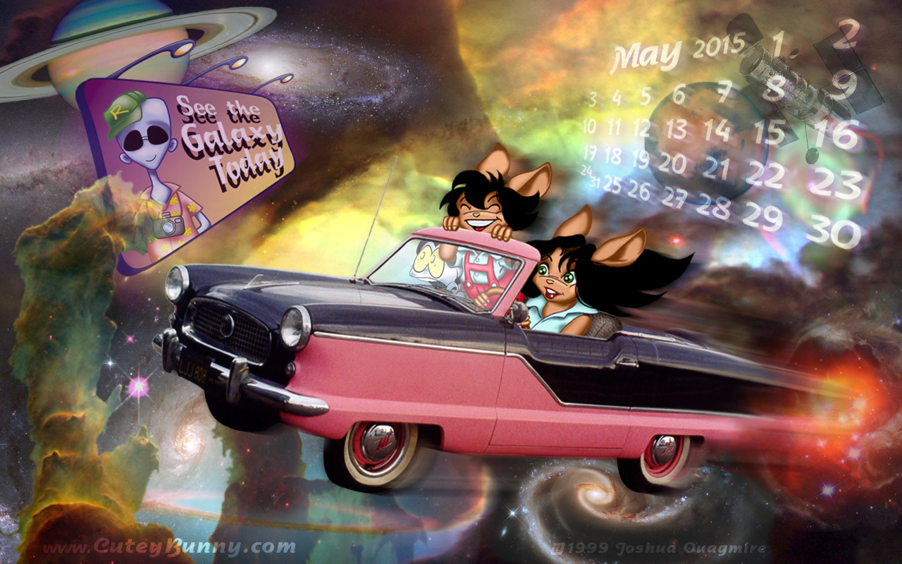 Cruisin' the HubbleVerse Calendar