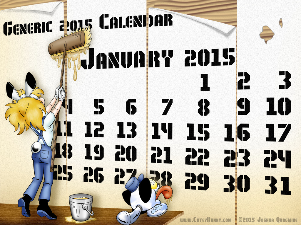 Bunz & Katz Generic Calendar