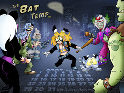 The Bat Temp Stand-Off Small Pix
