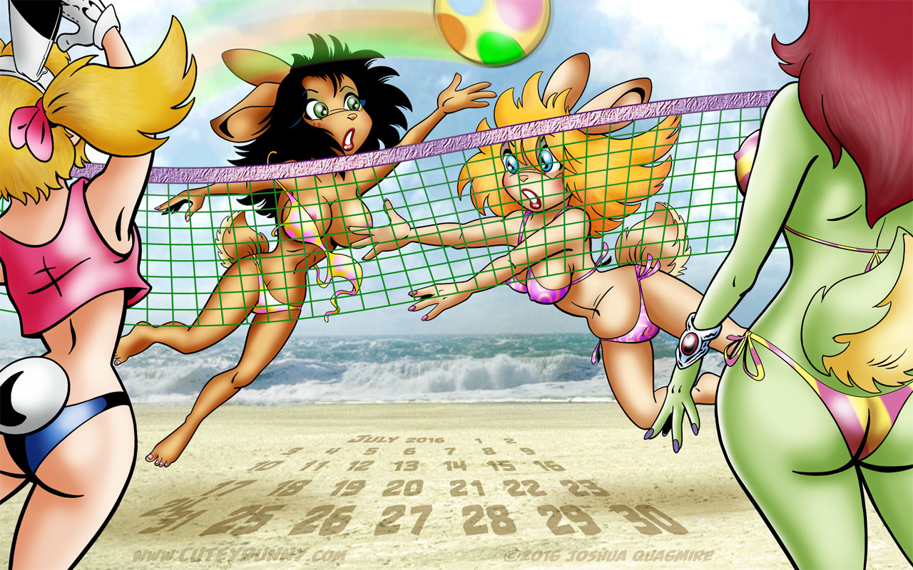 Beach Bunny Volley Ball